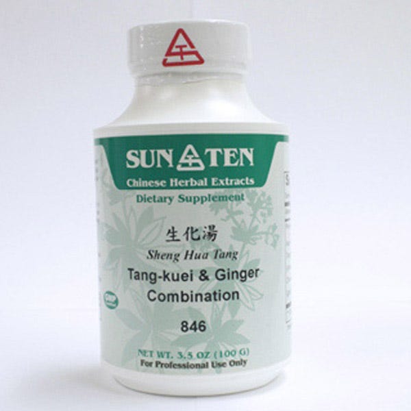 Sun Ten Tang-kuei & Ginger Combination 846 Granules - 100g