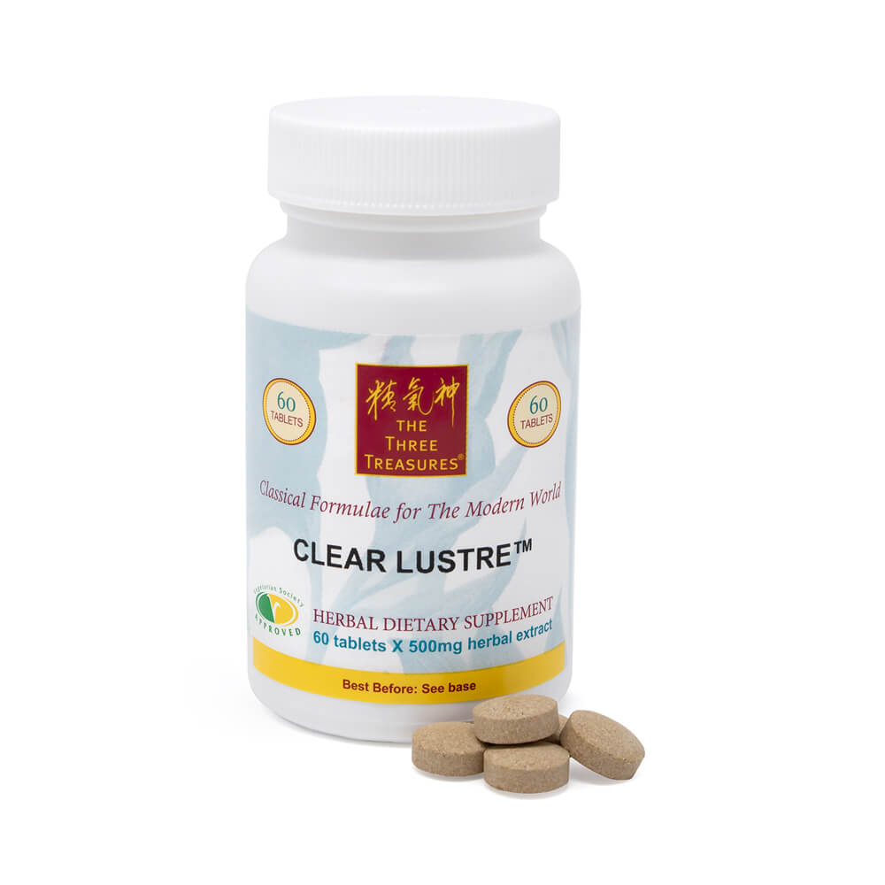 Three Treasures Clear Lustre - 60 Tablets