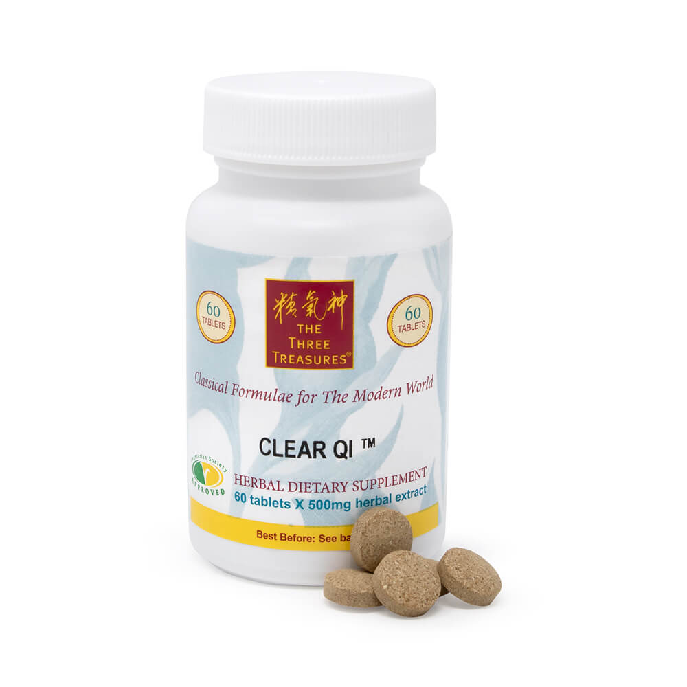 Three Treasures Clear Qi - 60 Tablets