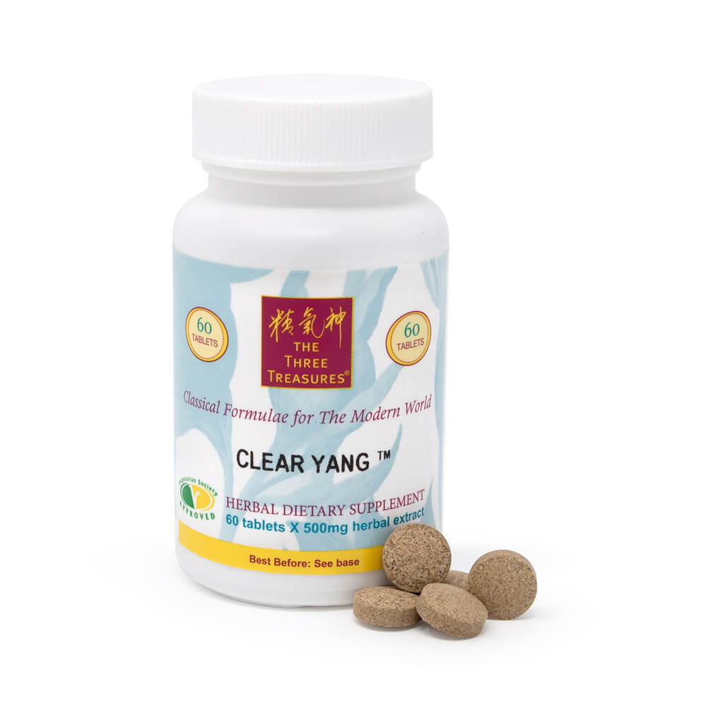 Three Treasures Clear Yang - 60 Tablets