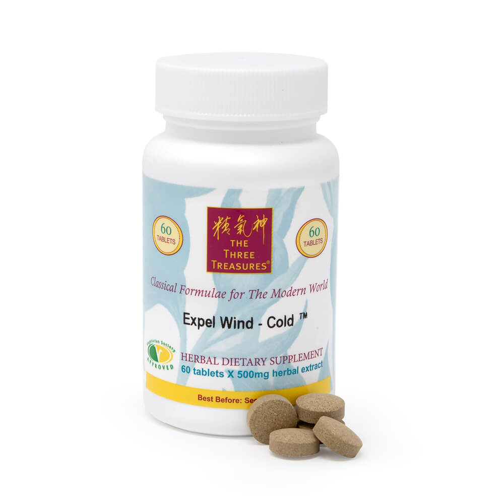 Three Treasures Expel Wind-Cold - 60 Tablets