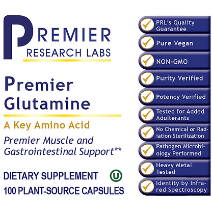 Glutamine, 100 caps - Image 4