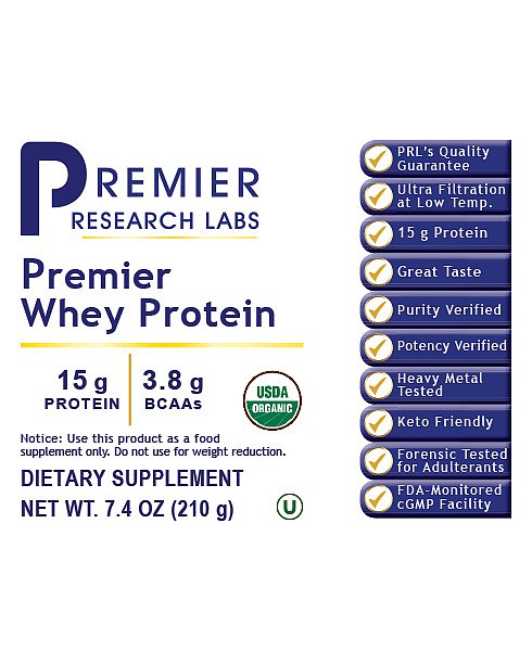 Whey Protein, 7.4 oz powder - Image 4