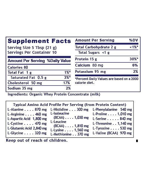 Whey Protein, 7.4 oz powder - Image 2