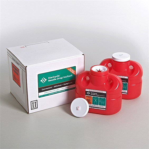 1 Gallon Sharps by Mail - (Two Pack)