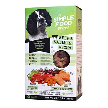 Dog - Beef & Salmon Recipe, 1.5lb