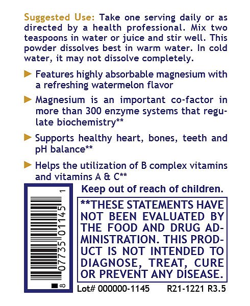 Magnesium, 4 oz powder - Image 3