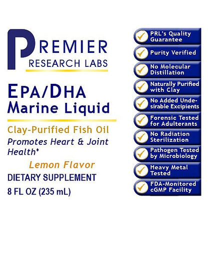 EPA/DHA Marine Liquid, 8 fl oz - Image 4