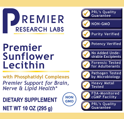Premier Sunflower Lecithin, 10oz - Image 2