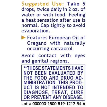 Oregano Oil, 0.5 fl oz - Image 3