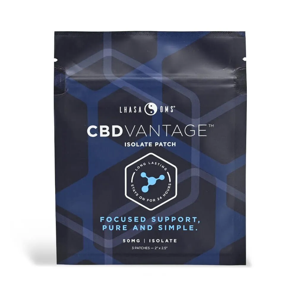 CBDvantage CBD Isolate Patch Pack of 3