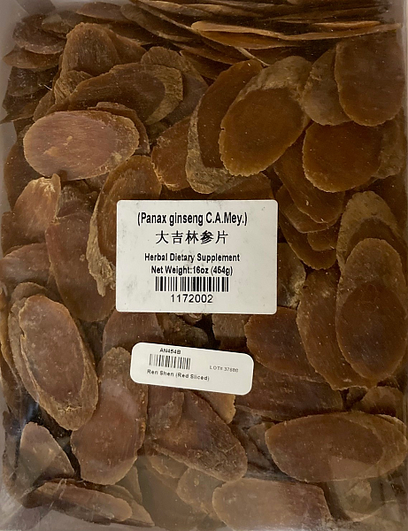 Ren Shen, Red (sliced), 1lb