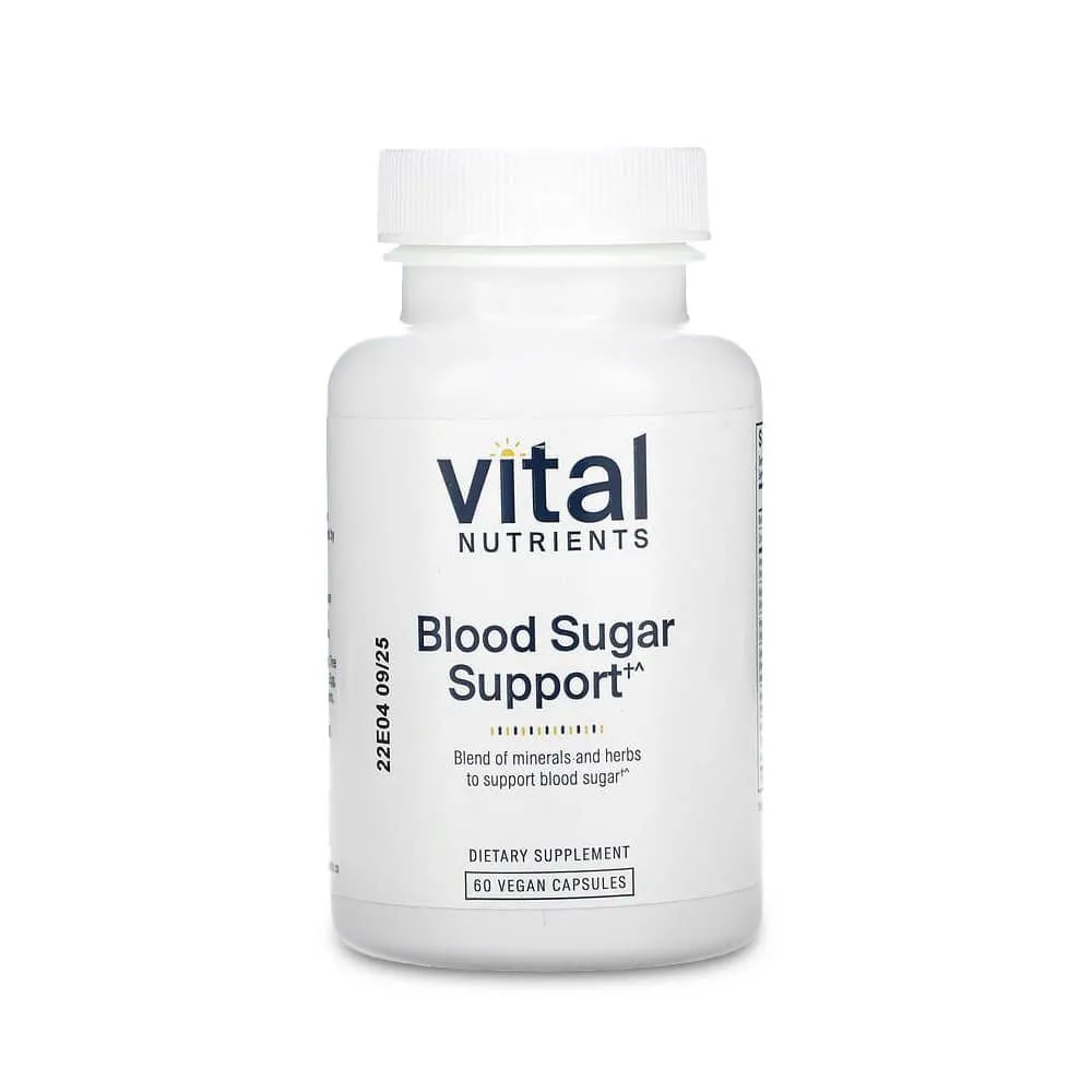 Vital Nutrients Blood Sugar Support - 60 Capsules