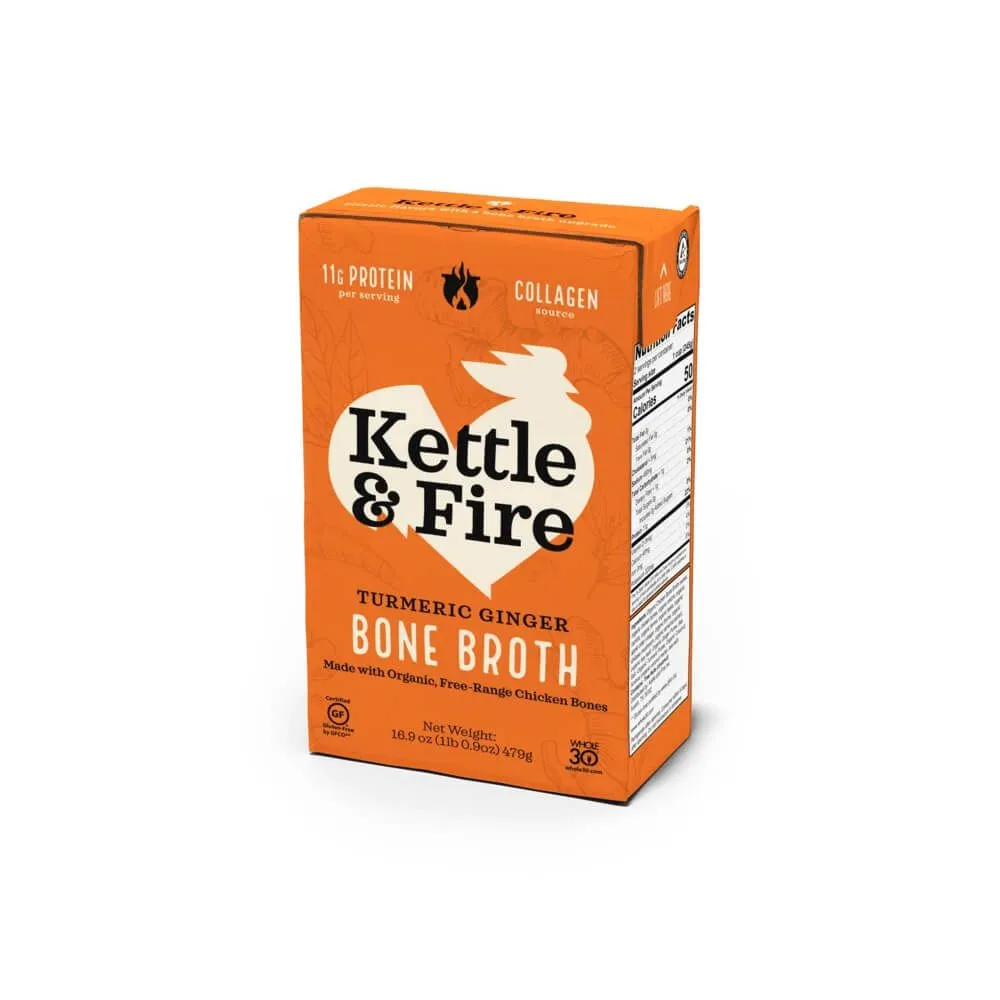 Kettle & Fire Turmeric Ginger Chicken Bone Broth