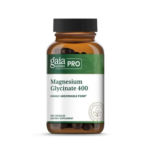 Gaia Herbs PRO Magnesium Glycinate 400 - 180 Capsules