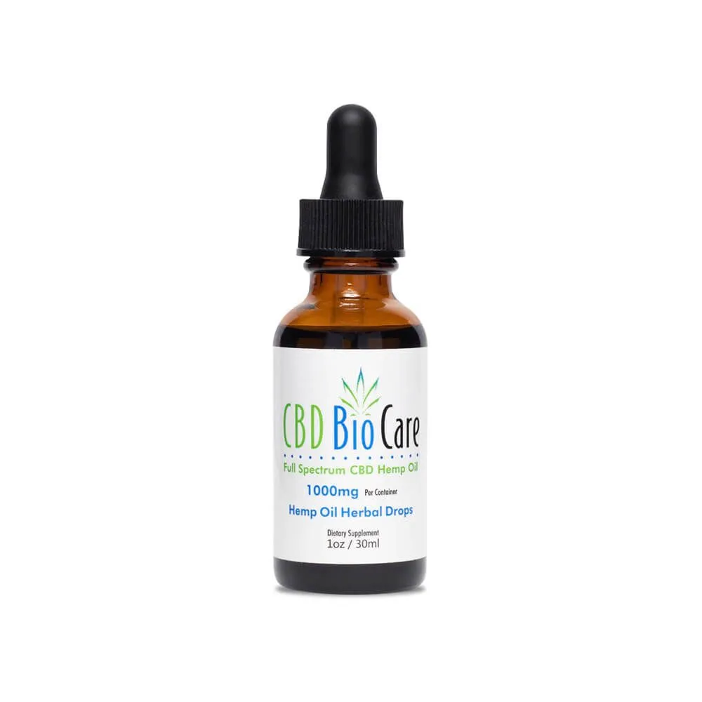CBD BioCare 1000mg Full Spectrum CBD Oil