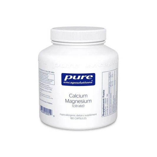 Pure Encapsulations Calcium Magnesium (citrate) - 180 capsules