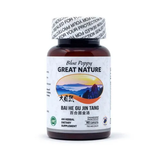 Blue Poppy Great Nature Classics Bai He Gu Jin Tang - 90 Caplets