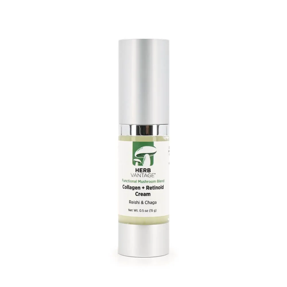 HERBvantage Functional Mushroom Blend - Collagen + Retinoid Cream