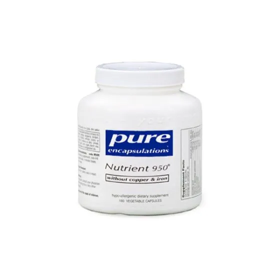 Pure Encapsulations Nutrient 950 w/o Cu & Fe