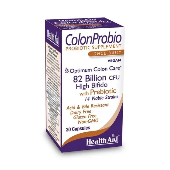 HealthAid Colon Probio 82 billion CFU Capsules