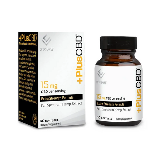 +PlusCBD™ Extra Strength Softgels