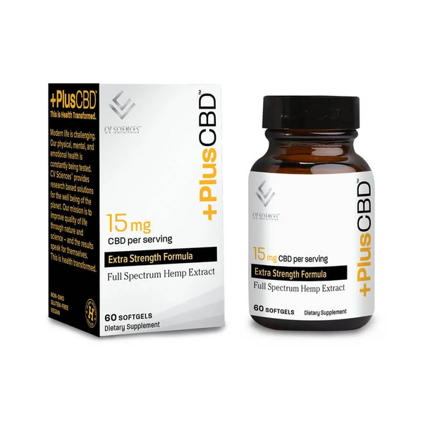 +PlusCBD™ Extra Strength Softgels
