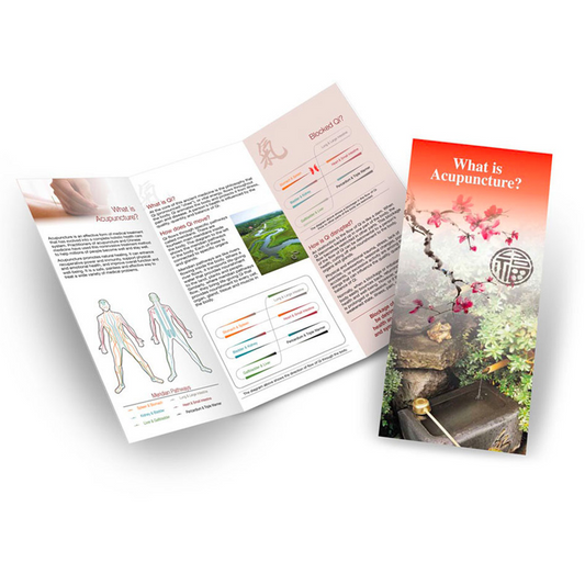 WHAT IS ACUPUNCTURE - PATIENT EDUCATION CARDS - 50 Per Pack