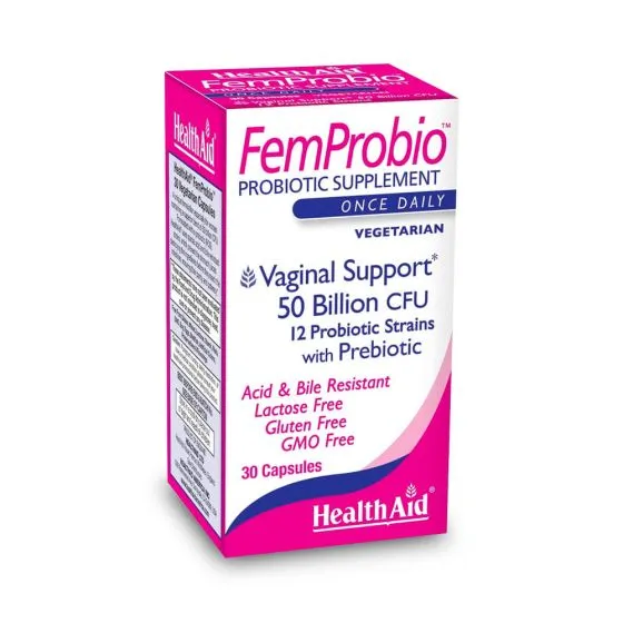 HealthAid Fem Probio 50 billion CFU Capsules