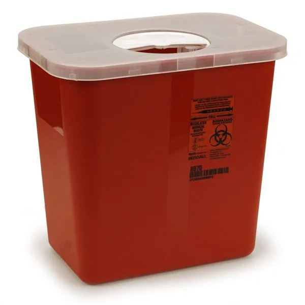 2 gal. Sage Biohazard Container