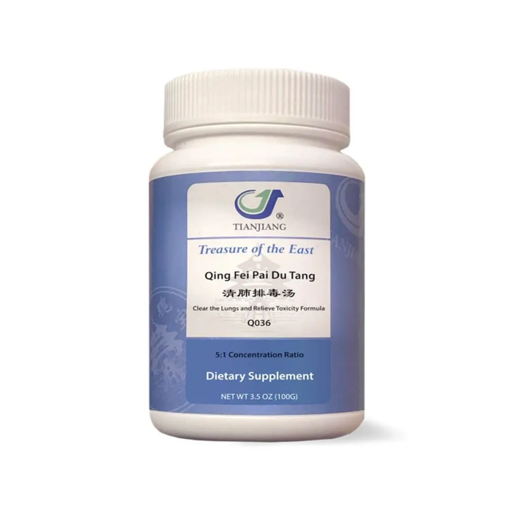 Treasure of the East Clear the Lungs and Relieve Toxicity Formula Q036