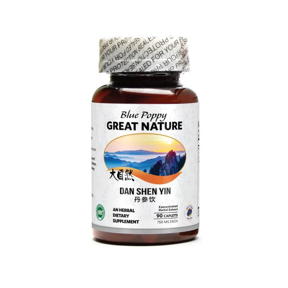 Blue Poppy Great Nature Classics Dan Shen Yin - 90 Caplets