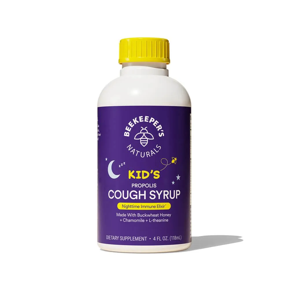 Beekeeper's Naturals Kids Nighttime Propolis Cough Syrup
