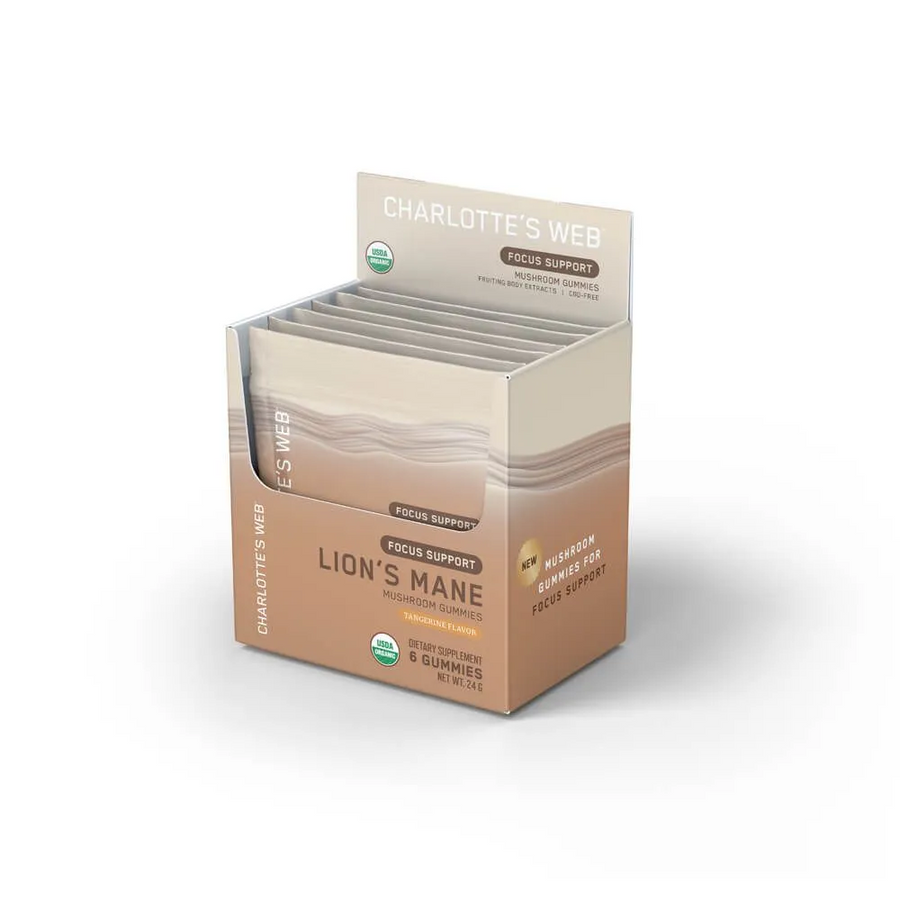 Charlotte's Web™ Mushroom Gummies Sample Packs - Lion's Mane Focus Support