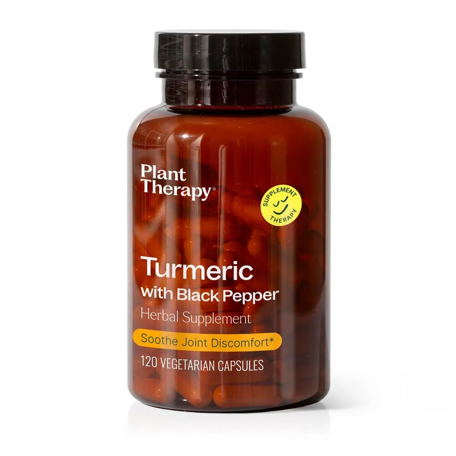 Plant Therapy Herbal Capsules - Turmeric with Black Pepper