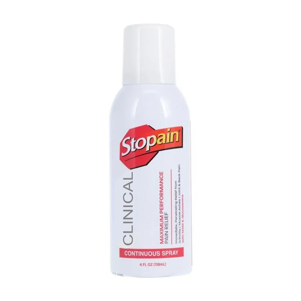 Stopain® Clinical Topical Pain Relief Spray - 4oz