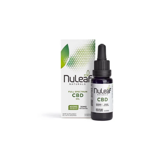 NuLeaf Naturals CBD Tincture 900mg CBD (15ml)