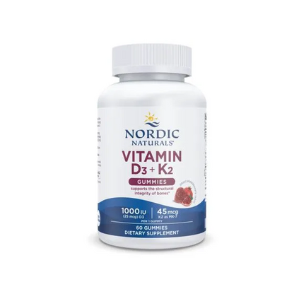 Nordic Naturals Vitamin D3+K2 Gummies