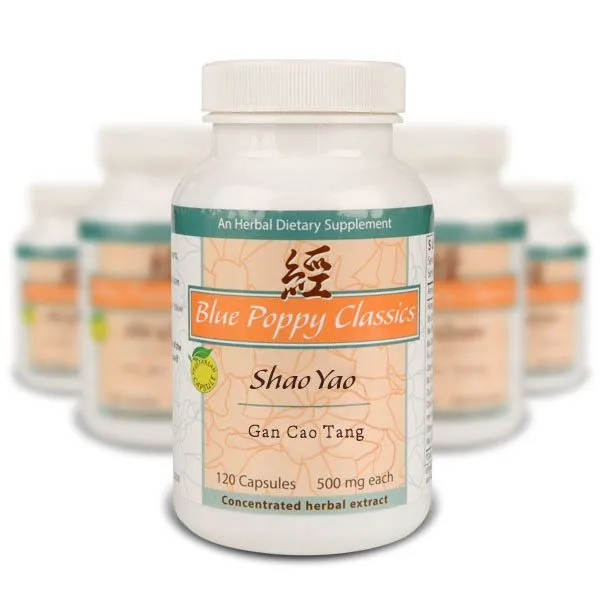 Blue Poppy Classics Shao Yao Gan Cao Tang - 120 Capsules