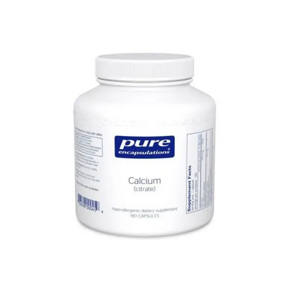 Pure Encapsulations Calcium Citrate - 180 capsules