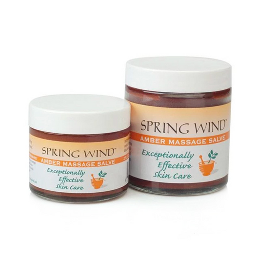 Spring Wind Amber Massage Salve - 4 oz