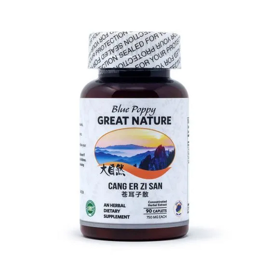 Blue Poppy Great Nature Classics Cang Er Zi San - 90 Caplets