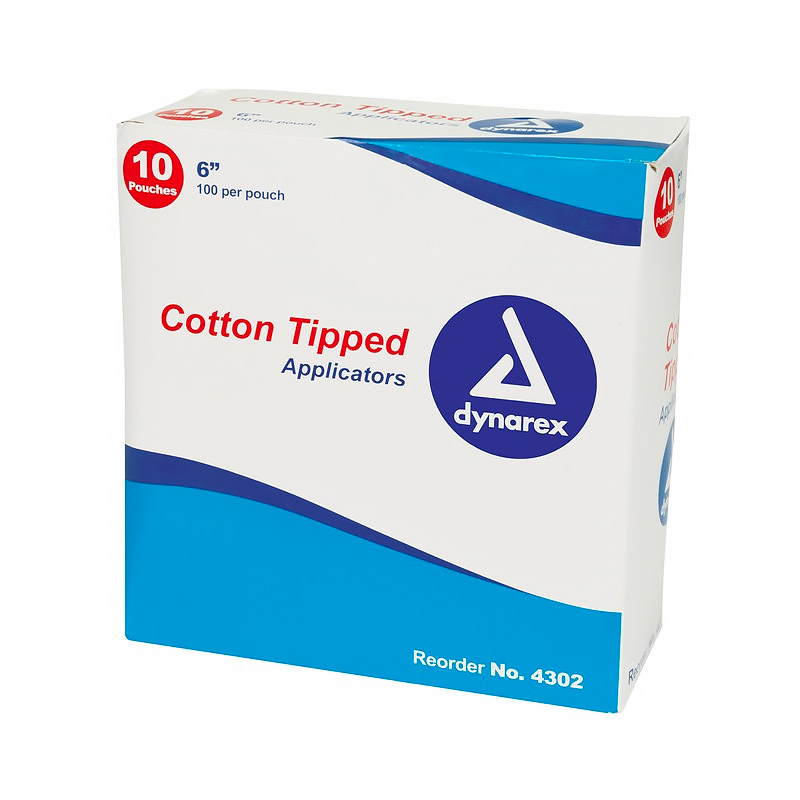 Cotton Tipped Applicators - 100 per box