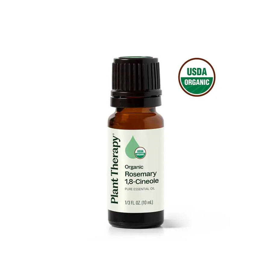 Plant Therapy Organic Rosemary 1,8-Cineole Essential Oil