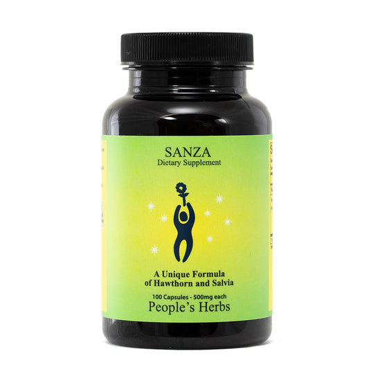 Sanza - Hawthorn & Salvia Combination - 100 capsules / 500mg each