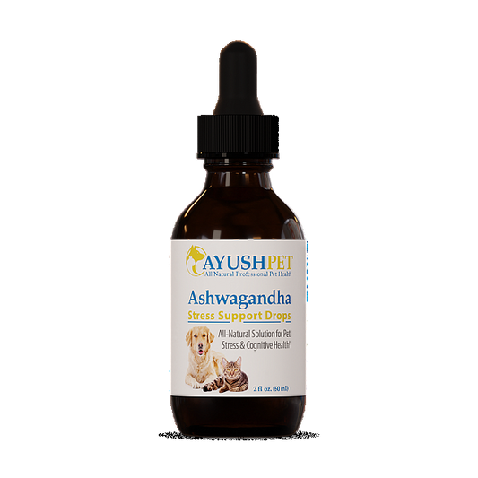 Pet Ashwagandha Stress Support Drops, 2oz