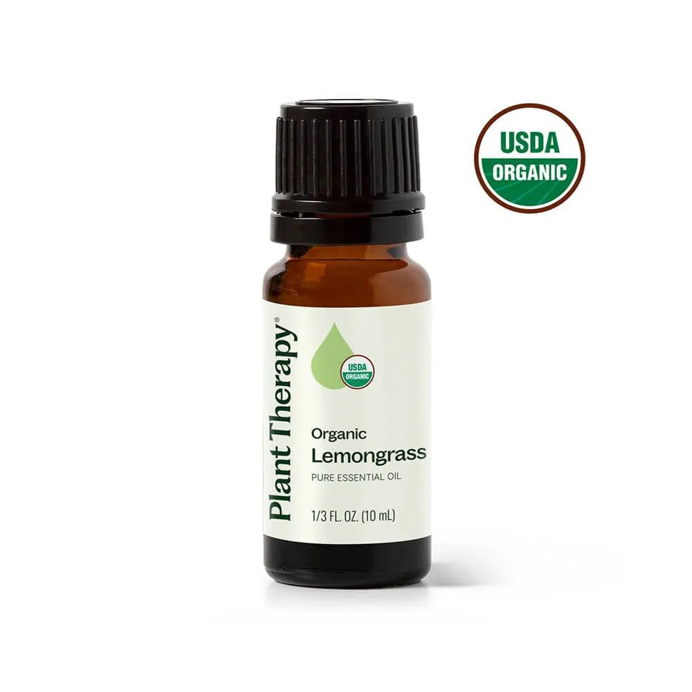 Plant Therapy Organic Lemongrass Essential Oil