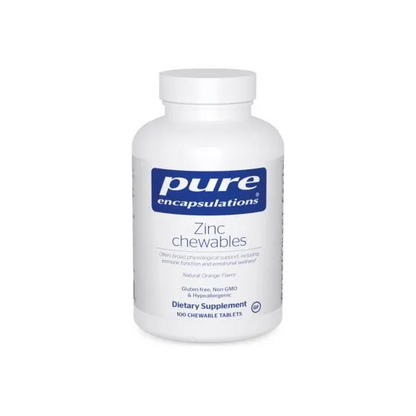 Pure Encapsulations Zinc Chewables