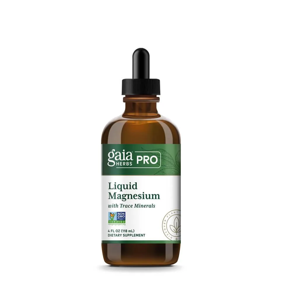 Gaia Herbs PRO Liquid Magnesium with Trace Minerals - 4oz