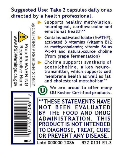Phyto Methylate, 60 caps - Image 3